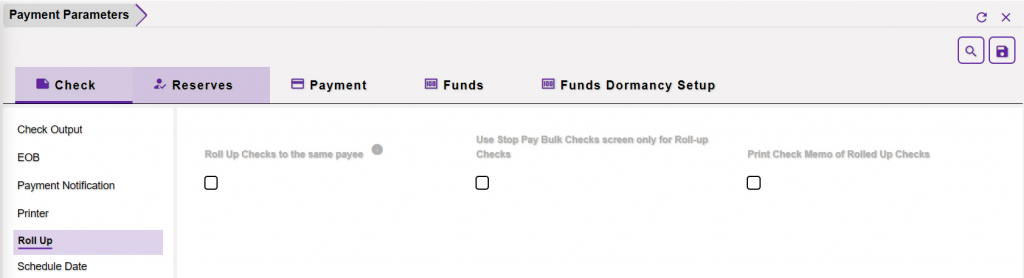 Payment Parameter